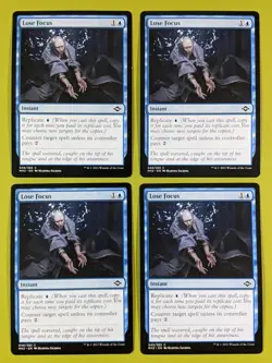 Lose Focus x4 Modern Horizons 2 4x Playset Magic the Gathering MTG - Image 1