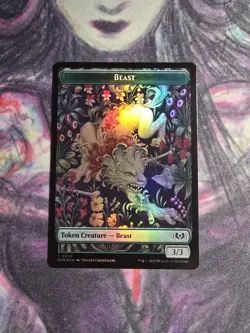 Beast Food (0010) Double-Sided Token Wilds of Eldraine Foil - Image 1