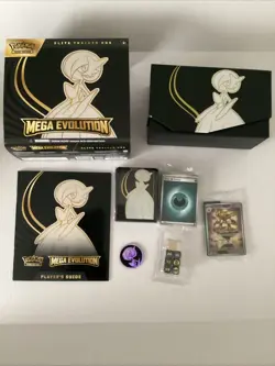 Pokemon TCG Mega Evolutions Elite Trainer Box Includes Everything But The Packs - Image 1