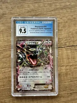 CGA 95 Shiny Rayquaza EX 122/XY-P PROMO Pokemon Card Japanese HOLO 2015 Japanese - Image 1
