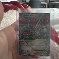 The Pokemon Company Pokemon TCG M Scizor EX 77/122 BREAKpoint Holo EN 2016 - Image 1