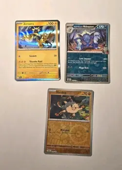 Pokemon Destined Rivals - Holo & Reverse Holo Lot (9) NM - Image 4