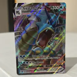 Pokemon Gyarados VMAX Ultra Rare Full Art Holo 029/203 Evolving Skies 330 HP - Image 1