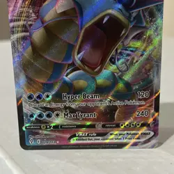 Pokemon Gyarados VMAX Ultra Rare Full Art Holo 029/203 Evolving Skies 330 HP - Image 3