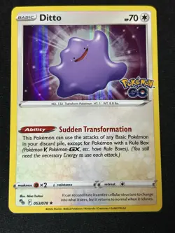 Ditto 053/078 Pokemon GO Holo - Image 1