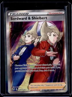 Sordward & Shielbert TG28/TG30 Silver Tempest Trainer Gallery Pokemon NM - Image 1