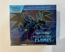 Pokemon TCG Phantasmal Flame Elite Trainer Box ETB Factory Sealed NEW - Image 1