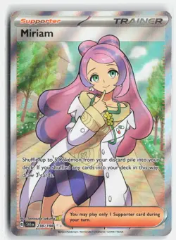 Miriam Holo Ultra Rare Pokemon SV01: Scarlet & Violet Base Set 238/198 NM - Image 1