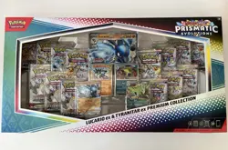 Pokemon TCG Scarlet & Violet: Prismatic Evolutions Lucario & Tyranitar Box 14pk - Image 1