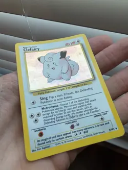 Pokemon Clefairy Base Set 5/102 Holo - Image 3