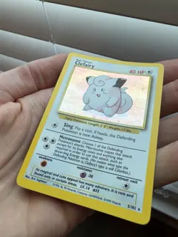 Pokemon Clefairy Base Set 5/102 Holo - Image 4