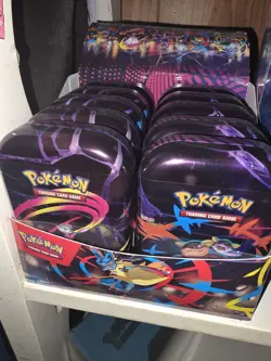 Pokemon TCG Mega Evolution - Mega Heroes Mini Tin - Display of 10 - Image 1