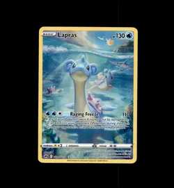 Lapras GG05/GG70 Holo Crown Zenith Galarian Gallery Pokemon NM - Image 1