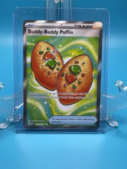 Buddy-buddy Poffin 167/132 Full Art Mega Evolutions Pokemon TCG - Image 1