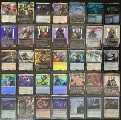 Final Fantasy MTG Foil Extended Art Borderless -35 Card Lot- Y'shtola Kefka - Image 1
