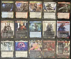 Final Fantasy MTG Foil Extended Art Borderless -35 Card Lot- Y'shtola Kefka - Image 3
