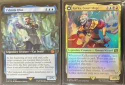 Final Fantasy MTG Foil Extended Art Borderless -35 Card Lot- Y'shtola Kefka - Image 4