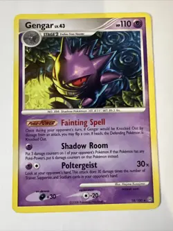 Gengar Pokemon 18/100 Stormfront Regular Rare LP - Image 1