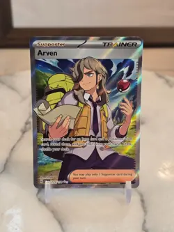 Pokemon TCG Arven 235/198 SV01: Scarlet & Violet Base Set Holo Full Art LP - Image 1