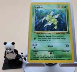 Pokemon Scyther Jungle Holo Rare Unlimited 10/64 1999 English - Image 1