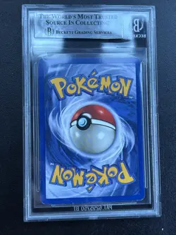 1999 WOTC Pokemon Game Jungle Set Jolteon Holo No Symbol 4/64 Beckett 7.5 NM+ - Image 2