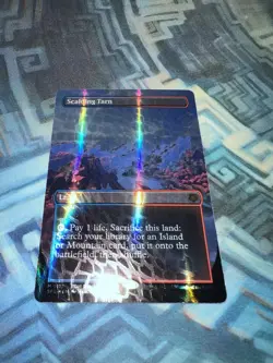 MTG Borderless Dragonscale Foil Scalding Tarn NM- Unplayed Special Guests Tarkir - Image 3