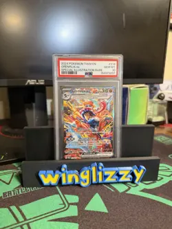 2024 Pokemon TWM En Special Illustration Rare #214 Greninja Ex PSA 10 GEM MINT - Image 1