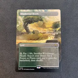 MTG Modern Horizons 3 (MH3): Windswept Heath #0360 Borderless NM- Nonfoil - Image 1