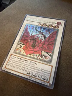 Yu-Gi-Oh Black Rose Dragon CSOC-EN039 Ultimate Rare MP Condition - Image 1