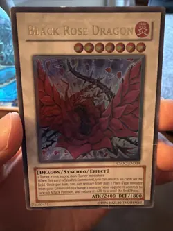 Yu-Gi-Oh Black Rose Dragon CSOC-EN039 Ultimate Rare MP Condition - Image 3