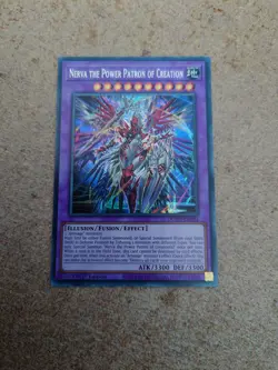 NERVA THE POWER PATRON OF CREATION DUAD-EN033 SECRET 1st Ed YUGIOH *NEW & MINT* - Image 1