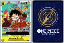 Monkey.D.Luffy (109) OP07-109 Super Rare 500 Years in the Future One Piece NM - Image 3