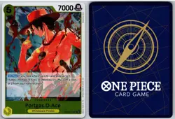 Portgas.D.Ace PRB02-018 Rare Premium Booster -The Best- Vol. 2 One Piece NM - Image 3