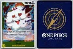 Zeus OP11-106 Rare A Fist of Divine Speed One Piece NM - Image 3