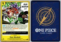 Gun Modoki OP04-115 Common Kingdoms of Intrigue One Piece NM - Image 3