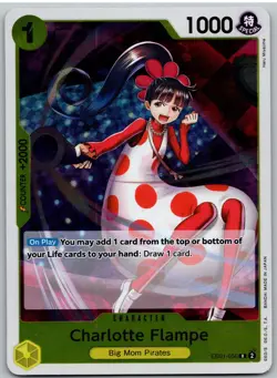 Charlotte Flampe EB01-056 Rare Extra Booster: Memorial Collection One Piece NM - Image 1