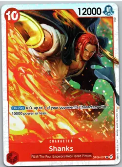 Shanks (Reprint) OP06-007 Premium Booster -The Best- Vol. 2 One Piece NM - Image 1