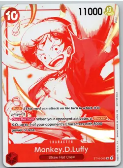 Monkey.D.Luffy 3rd Anniversary Treasure Campaign Pack ST10-006 One Piece - Image 1