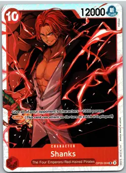 Shanks (Reprint) OP09-004 Premium Booster -The Best- Vol. 2 One Piece NM - Image 1