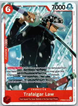Trafalgar Law PRB02-002 Premium Booster -The Best- Vol. 2 One Piece NM - Image 1