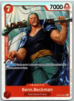 Benn.Beckman (Reprint) OP09-009 Premium Booster -The Best- Vol. 2 One Piece NM - Image 1