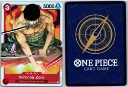 Roronoa Zoro ST01-013 Super Rare Starter Deck 1: Straw Hat Crew One Piece NM - Image 3