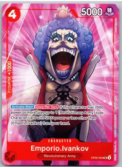 Emporio.Ivankov Full Art OP05-004 One Piece NM - Image 1