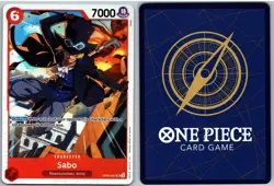 Sabo (Reprint) OP05-007 Super Rare Premium Booster -The Best- One Piece NM - Image 3
