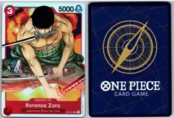 Roronoa Zoro ST01-013 Super Rare Starter Deck 1: Straw Hat Crew One Piece NM - Image 3