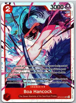 Boa Hancock OP12-014 Super Rare Legacy of the Master One Piece NM - Image 1