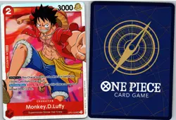Monkey.D.Luffy (024) OP01-024 Super Rare Romance Dawn One Piece NM - Image 3