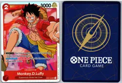Monkey.D.Luffy (024) OP01-024 Super Rare Romance Dawn One Piece NM - Image 3