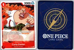 Curly.Dadan OP13-009 Common Carrying On His Will One Piece NM - Image 3