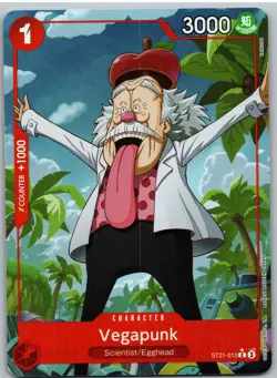 Vegapunk (Parallel) ST21-013 Common Starter Deck EX: Gear 5 One Piece NM - Image 1